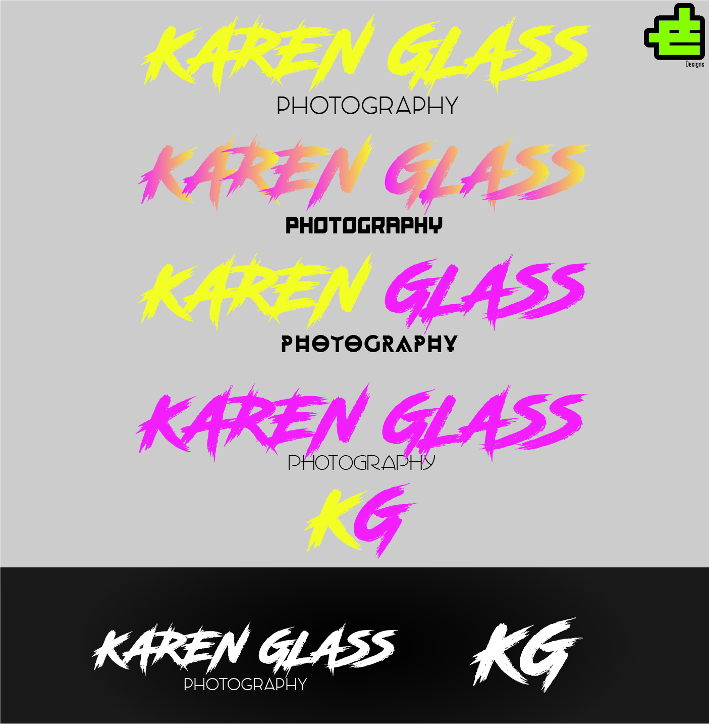 Diseño de Logo por JE Designs para Karen Glass Photography | Diseño #15039573
