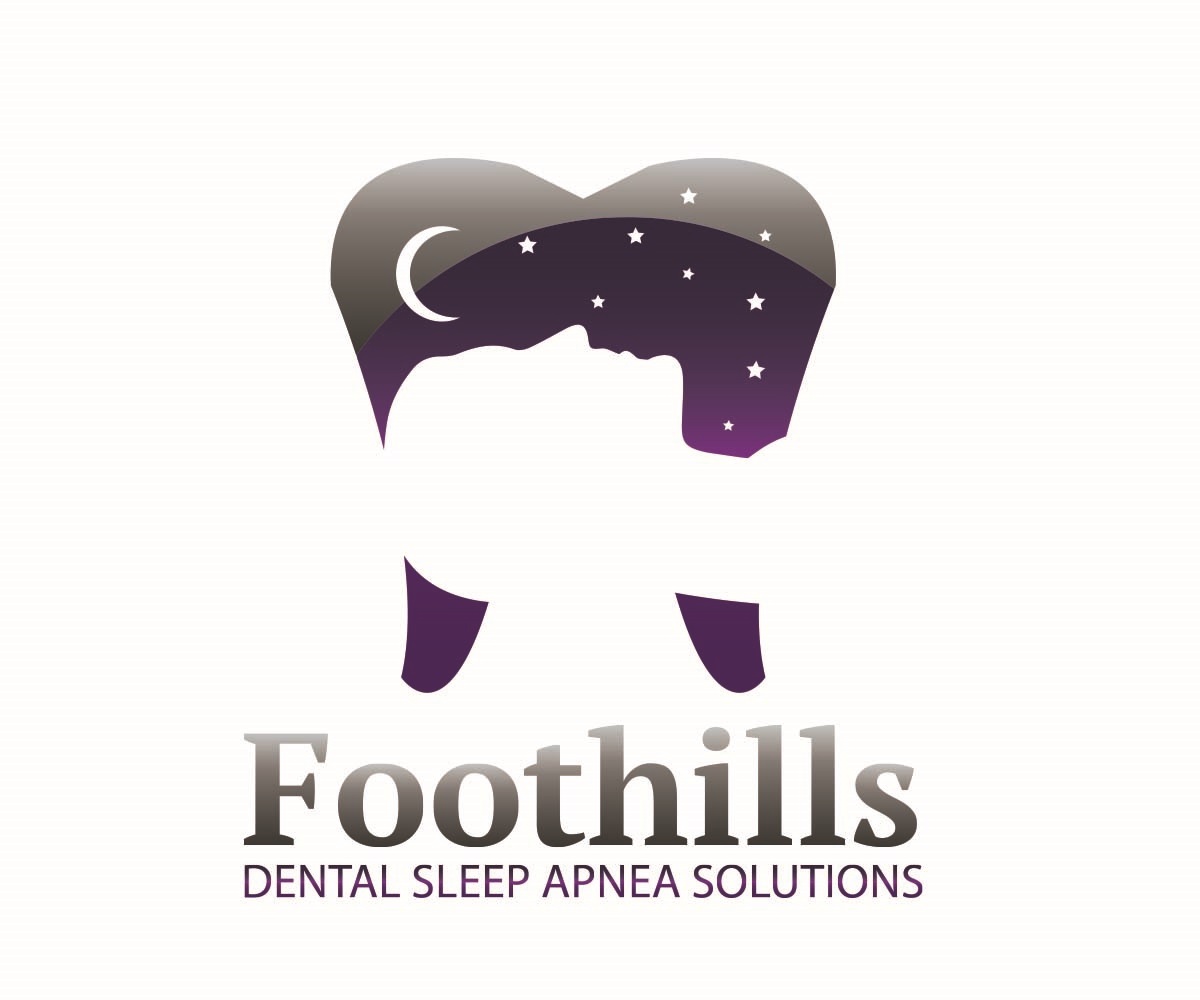 Elegant Playful Dental Logo Design For Foothills Dental Sleep