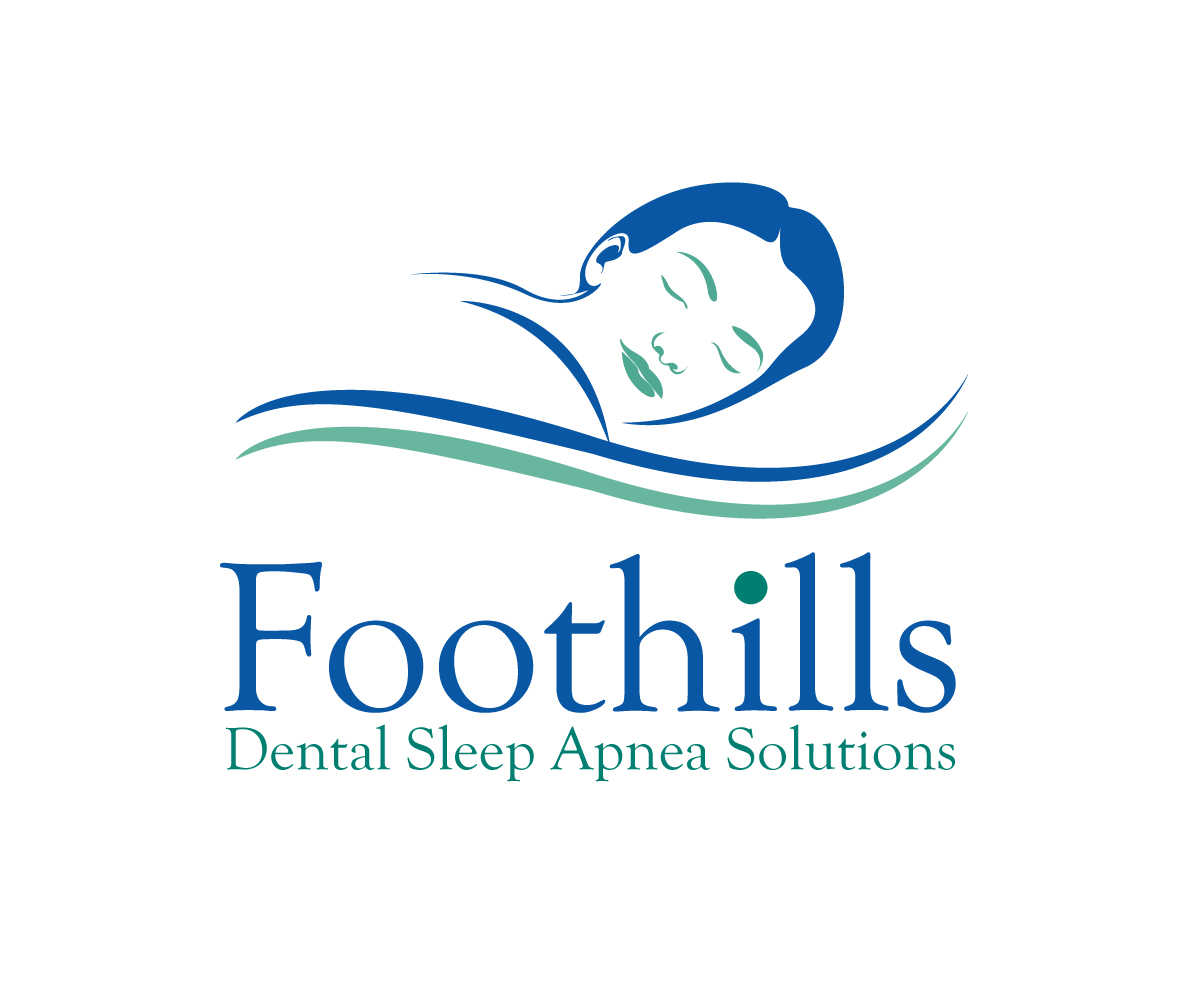 Elegant Playful Dental Logo Design For Foothills Dental Sleep