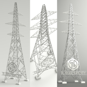 Design a 3D Steel Model of an Electric Tower For Giveaway/Gift | 3D Design von Freddy Jackson
