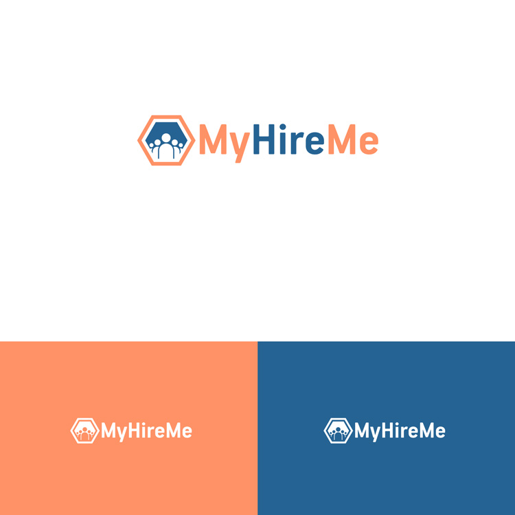 Logo Design by DesignDUO for MyHireMe | Design #15197741