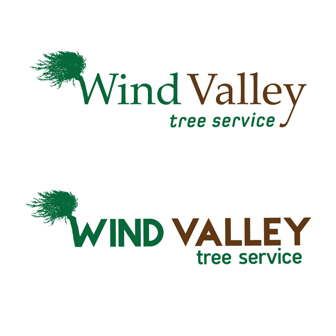 Logo Design by eduard131 for Wind Valley Tree Service | Design #15067988