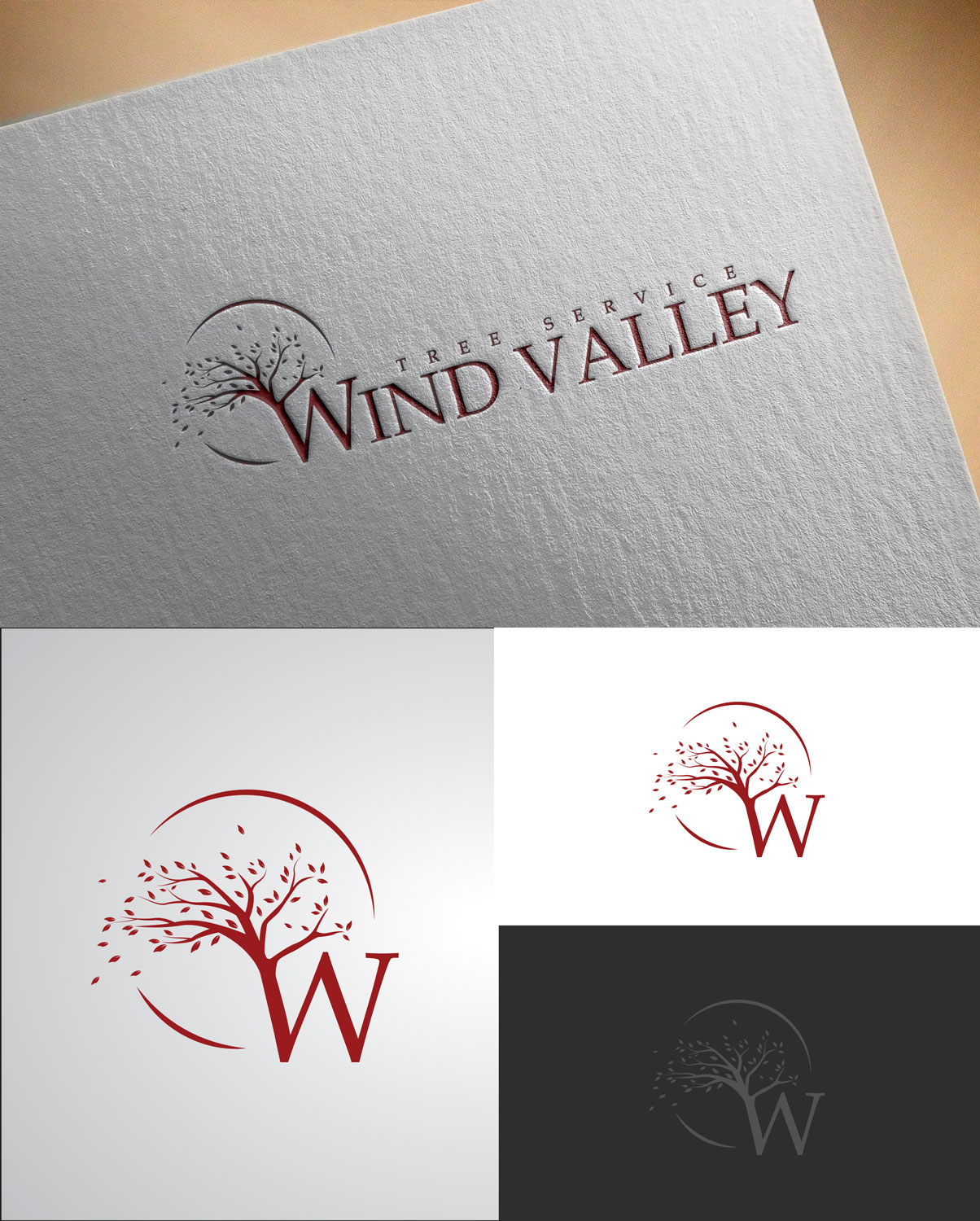 Design de Logo par Arrowhead pour Wind Valley Tree Service | Design #15076511