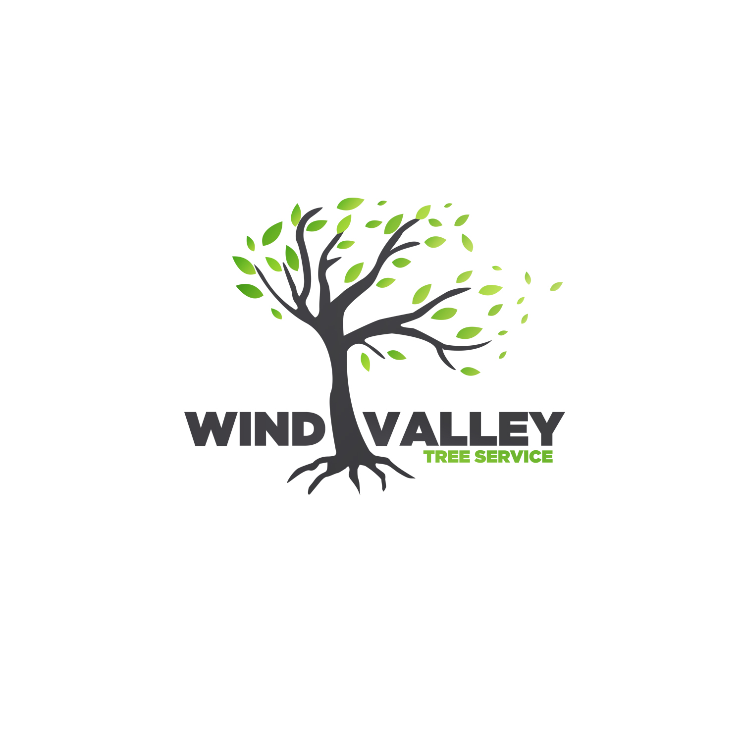 Logo Design by Gabriel Viotto for Wind Valley Tree Service | Design #15060235