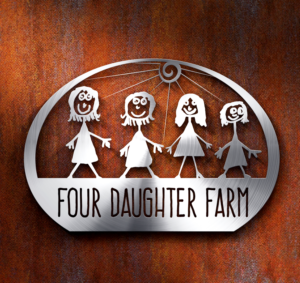 Four Daughters Farm - Produce Farm | Signage Design by SAI DESIGNS