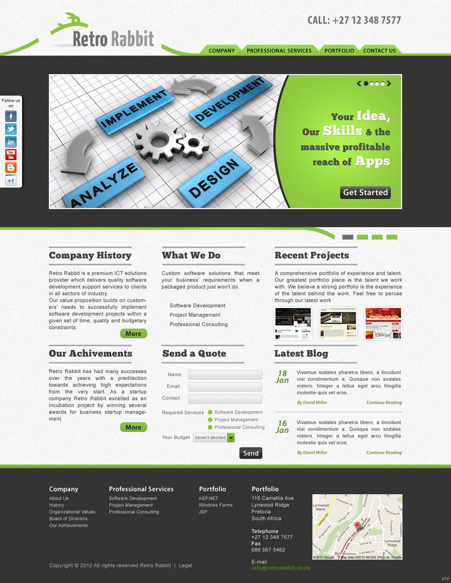 Web Design par pb pour ce projet | Design #575612