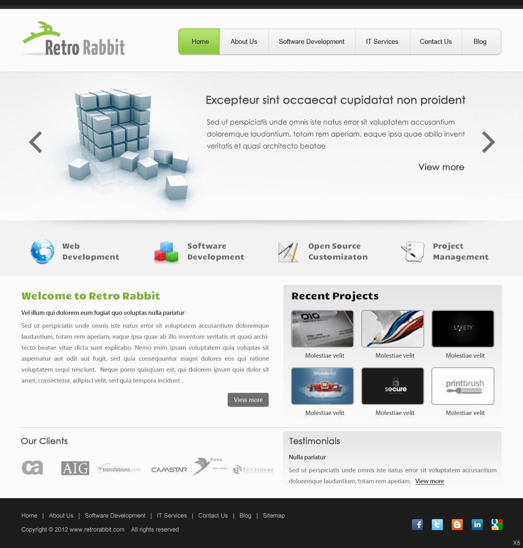 Web-Design von pb für dieses Projekt | Design #576390