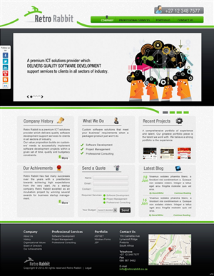 Web Design par pb pour ce projet | Design : #596236
