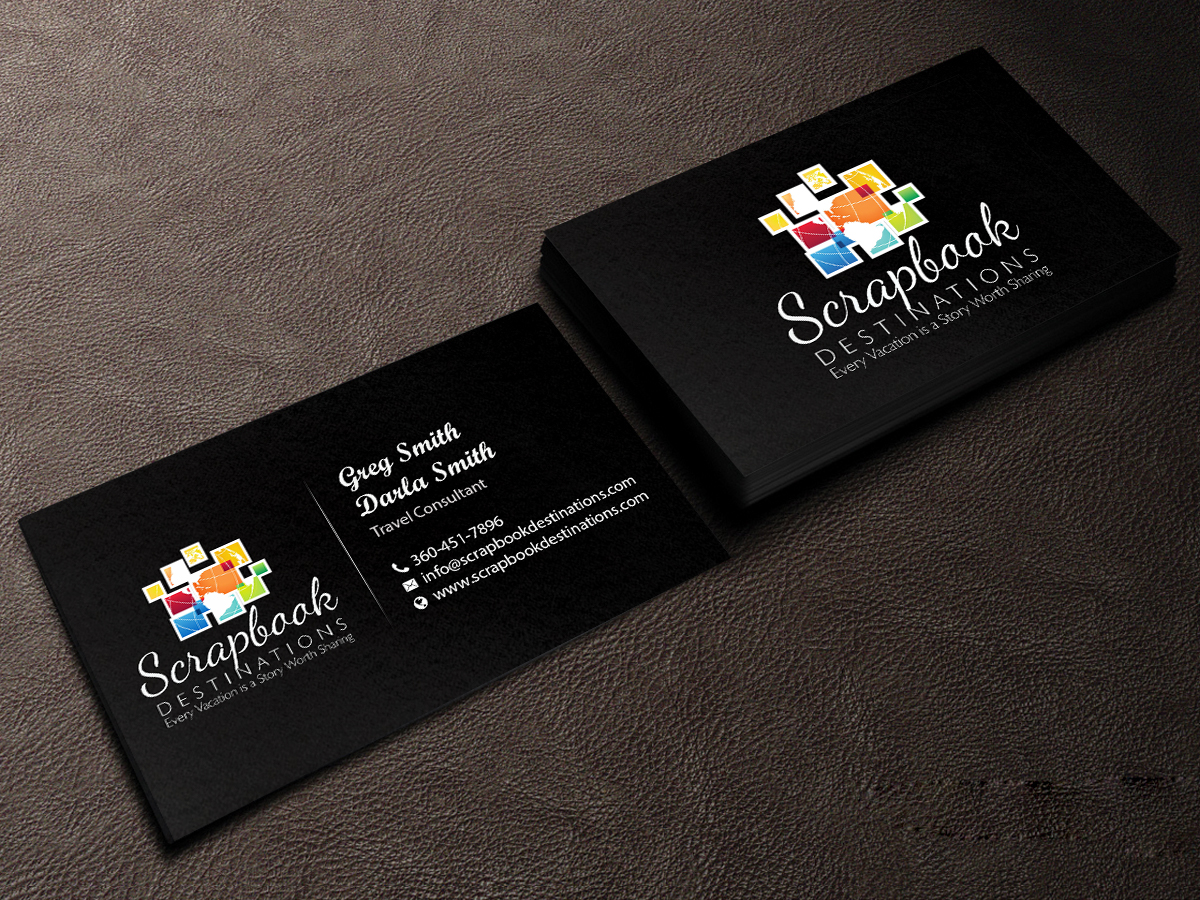 Business Card Design by Creations Box 2015 for Scrapbook Destinations | Design #15065467