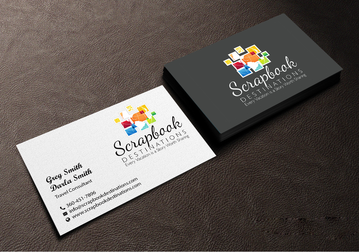 Business Card Design by Creations Box 2015 for Scrapbook Destinations | Design #15066317