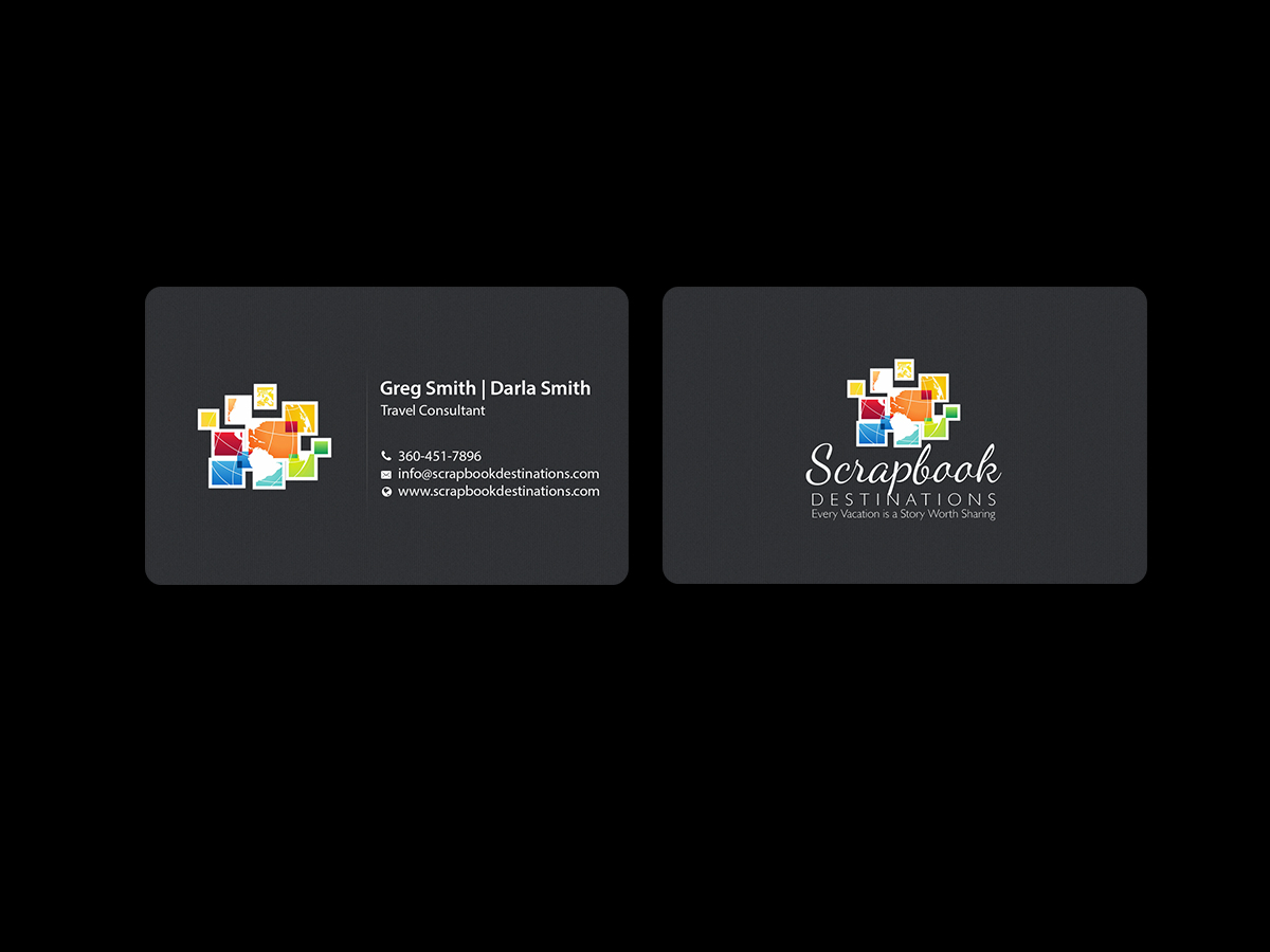 Business Card Design by Creations Box 2015 for Scrapbook Destinations | Design #15069083