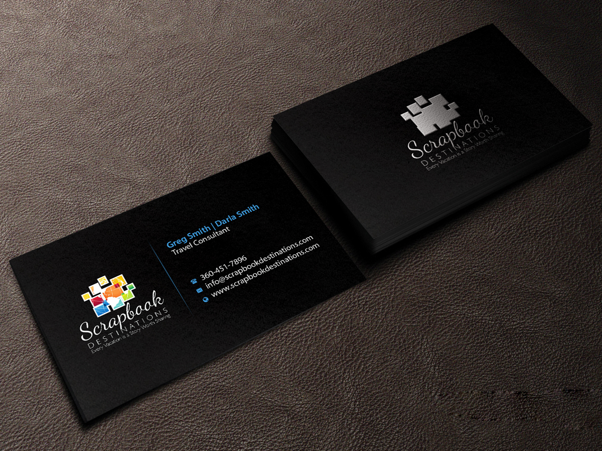 Business Card Design by Creations Box 2015 for Scrapbook Destinations | Design #15069088