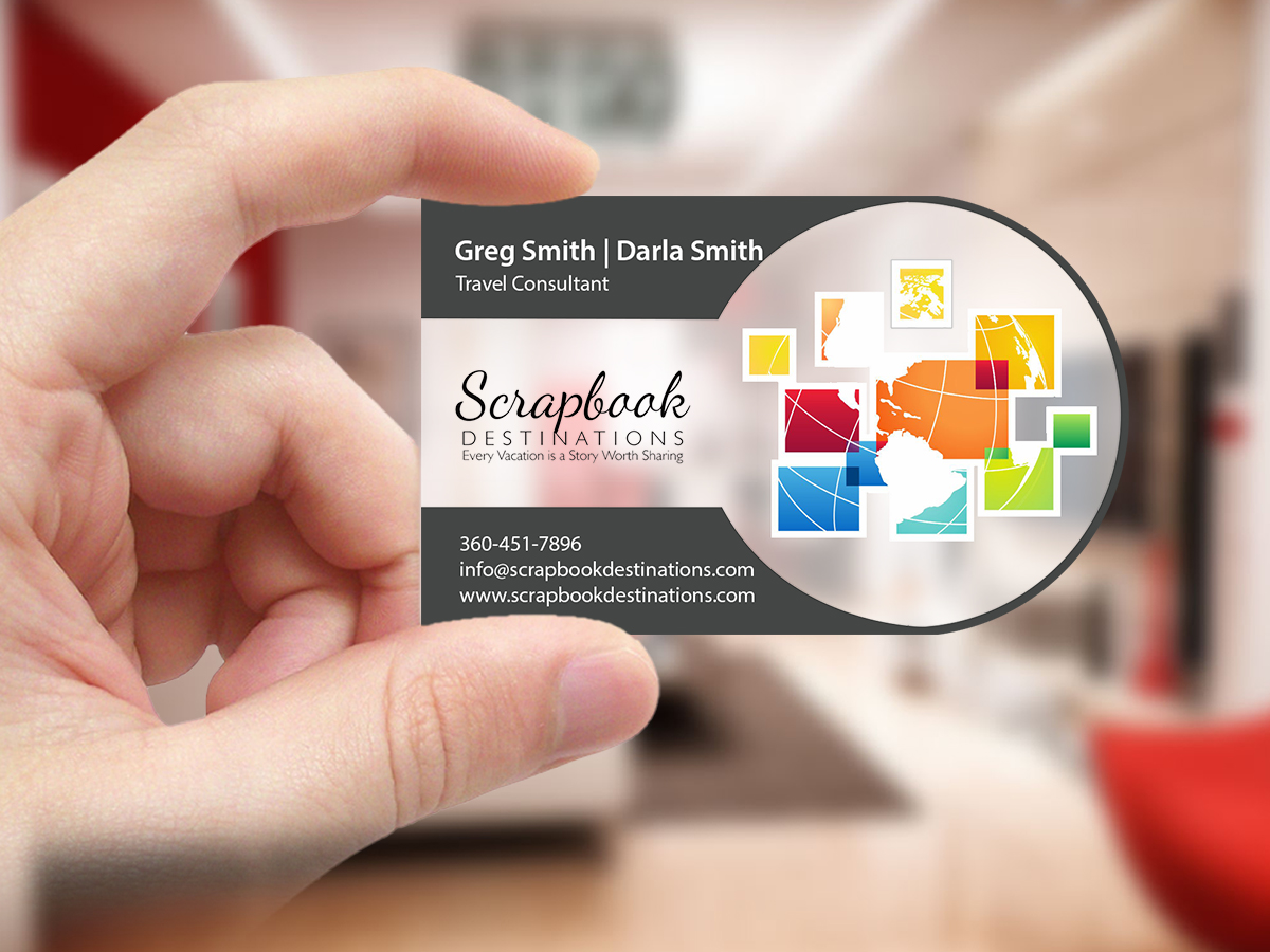 Business Card Design by Creations Box 2015 for Scrapbook Destinations | Design #15069091