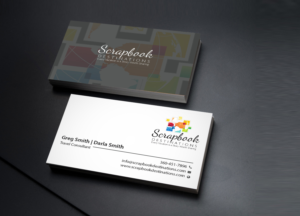Design de Carte de Visite par Creations Box 2015 pour Scrapbook Destinations | Design : #15069101