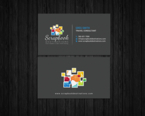 Design de Carte de Visite par chandrayaan.creative pour Scrapbook Destinations | Design : #15067061
