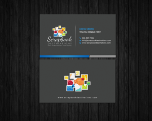 Design de Carte de Visite par chandrayaan.creative pour Scrapbook Destinations | Design : #15067062