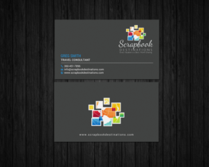 Design de Carte de Visite par chandrayaan.creative pour Scrapbook Destinations | Design : #15067063