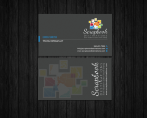 Design de Carte de Visite par chandrayaan.creative pour Scrapbook Destinations | Design : #15067103