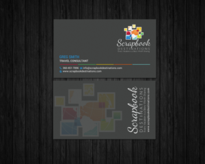 Design de Carte de Visite par chandrayaan.creative pour Scrapbook Destinations | Design : #15067104