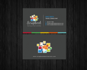 Design de Carte de Visite par chandrayaan.creative pour Scrapbook Destinations | Design : #15072778