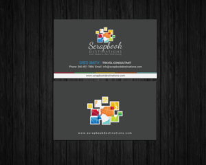 Design de Carte de Visite par chandrayaan.creative pour Scrapbook Destinations | Design : #15072782