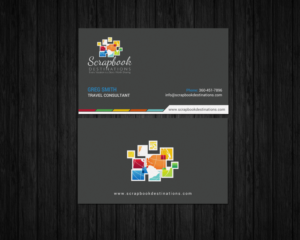 Design de Carte de Visite par chandrayaan.creative pour Scrapbook Destinations | Design : #15073102