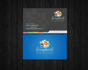 Design de Carte de Visite par chandrayaan.creative pour Scrapbook Destinations | Design : #15073104