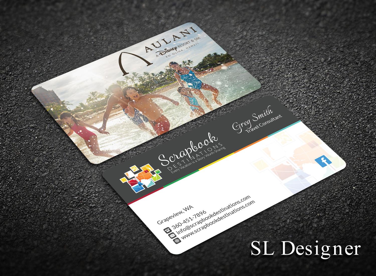 Business Card Design by SL Designer for Scrapbook Destinations | Design #15055590