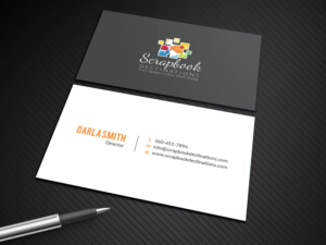 Design de Carte de Visite par Graphic Flame pour Scrapbook Destinations | Design : #15062959