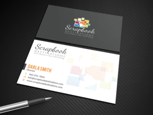 Design de Carte de Visite par Graphic Flame pour Scrapbook Destinations | Design : #15064290