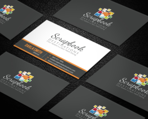Design de Carte de Visite par Graphic Flame pour Scrapbook Destinations | Design : #15064291