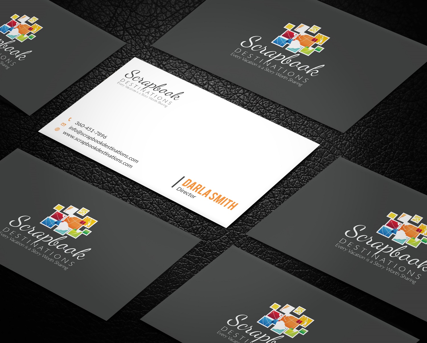 Business Card Design by Graphic Flame for Scrapbook Destinations | Design #15064292