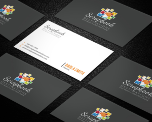 Design de Carte de Visite par Graphic Flame pour Scrapbook Destinations | Design : #15064292