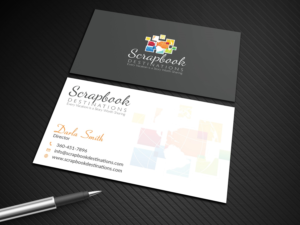 Design de Carte de Visite par Graphic Flame pour Scrapbook Destinations | Design : #15064306