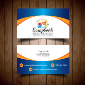 Design de Carte de Visite par RD graphic pour Scrapbook Destinations | Design : #15050176