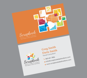 Business Card Design by habibm for Scrapbook Destinations | Design #15085214