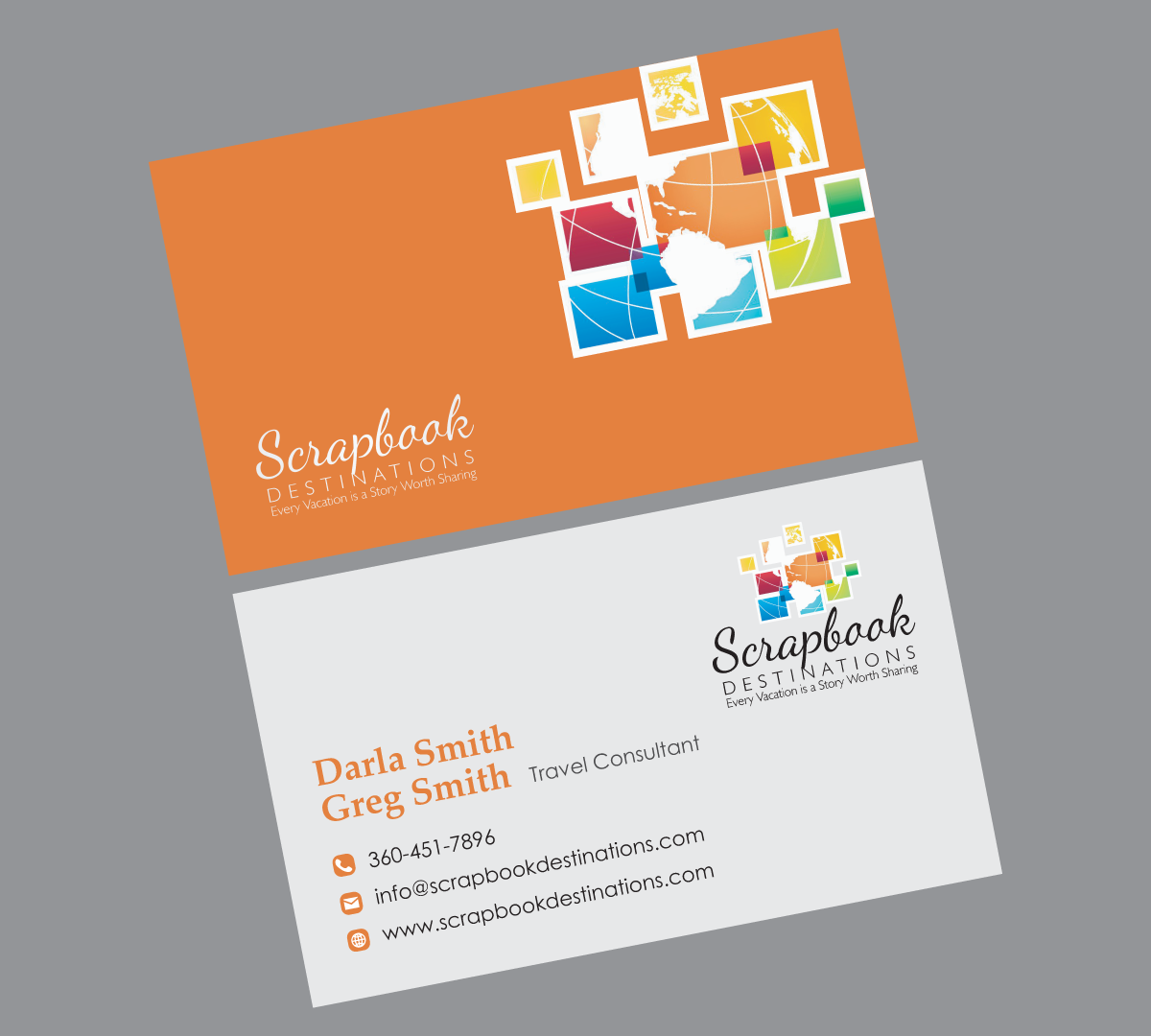 Business Card Design by habibm for Scrapbook Destinations | Design #15085223