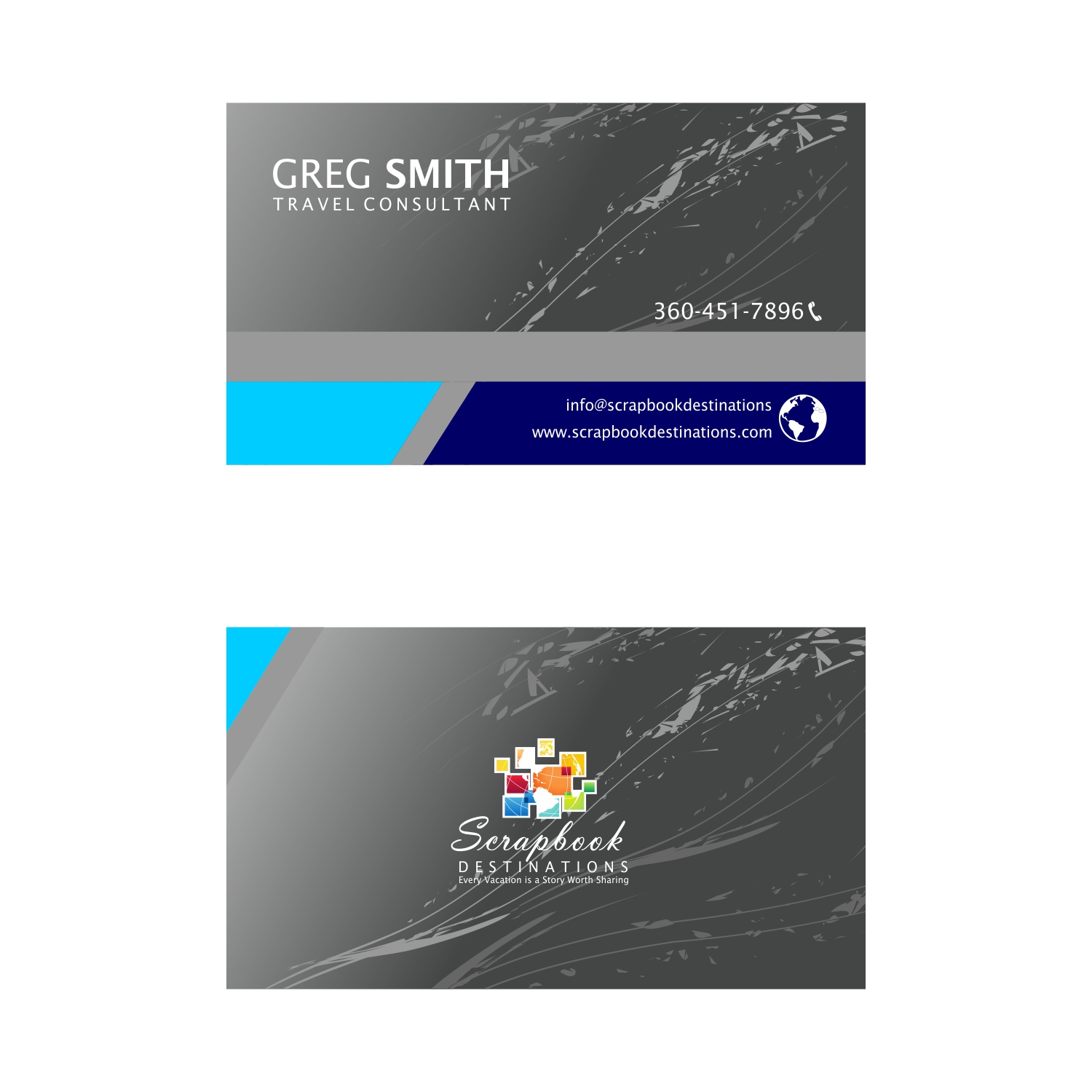 Business Card Design by Suwaji Suwaji for Scrapbook Destinations | Design #15052471