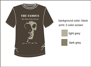 T-shirt Design by MG