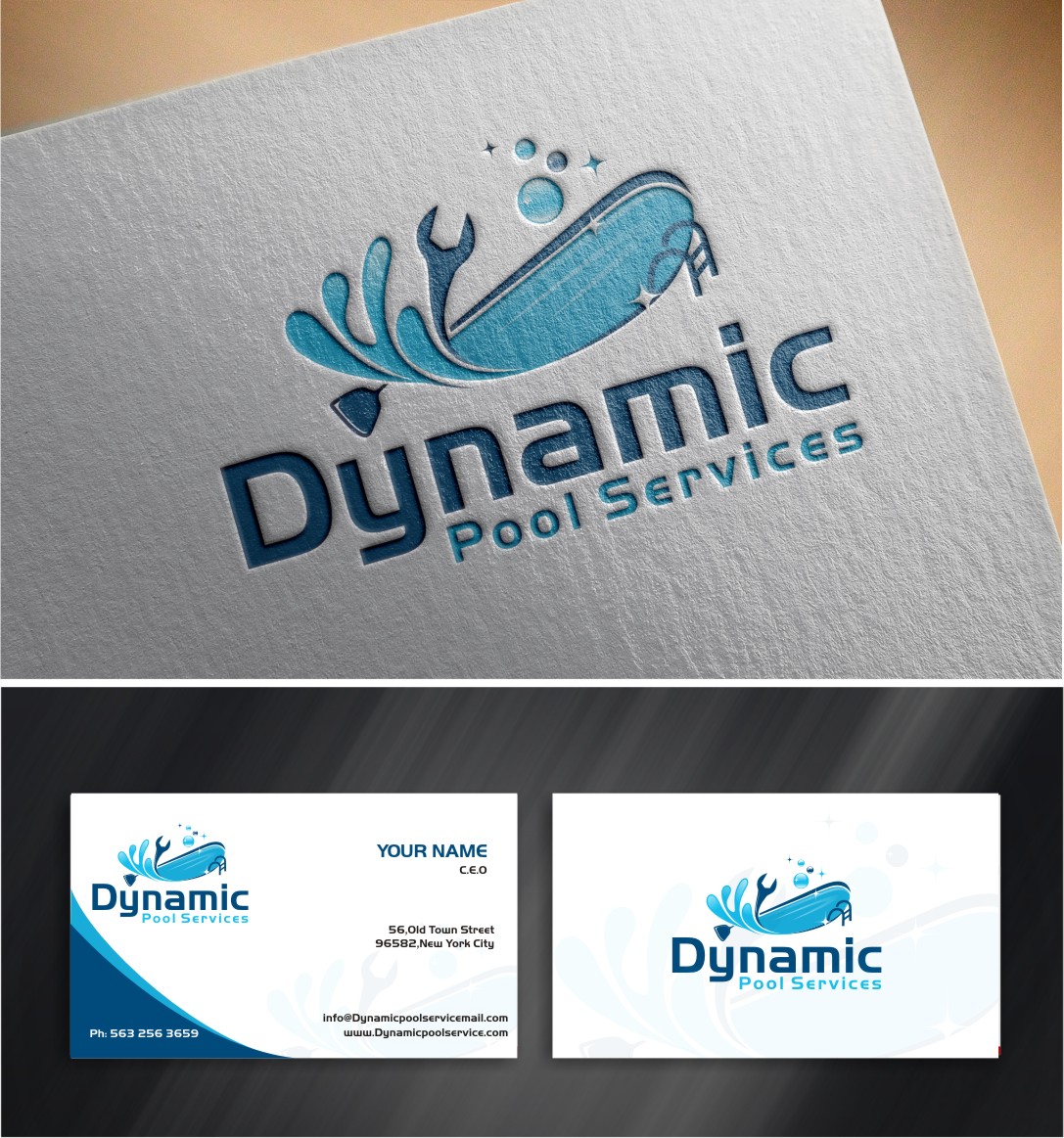 Design de Logo par Soul Light pour Dynamic Pool Services | Design #15069529