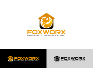 Logo-Design von nivleik für Foxworx Propery Services Inc. | Design: #15145767