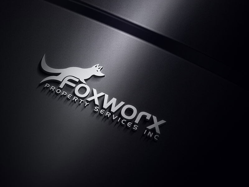Diseño de Logo por uzzaman para Foxworx Propery Services Inc. | Diseño #15151741
