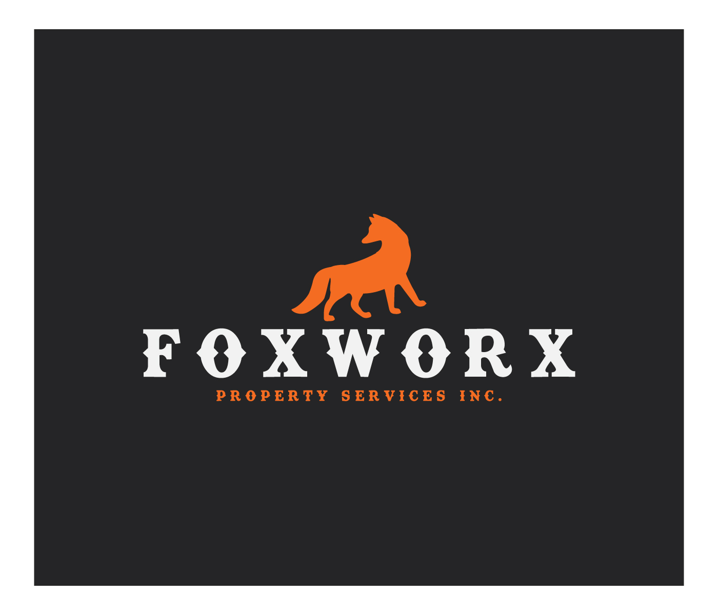 Logo-Design von AlphaDezin3 für Foxworx Propery Services Inc. | Design #15142686