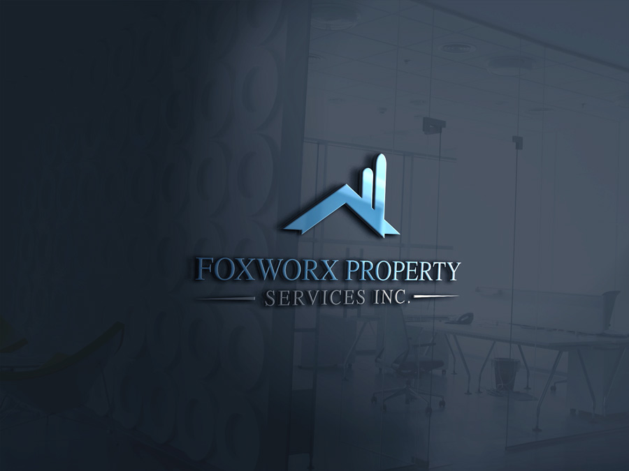 Logo Design by Top king  designer for Foxworx Propery Services Inc. | Design #15156531