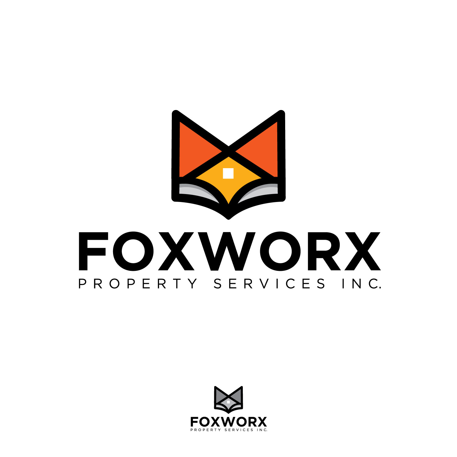 Logo-Design von concepts für Foxworx Propery Services Inc. | Design #15167090