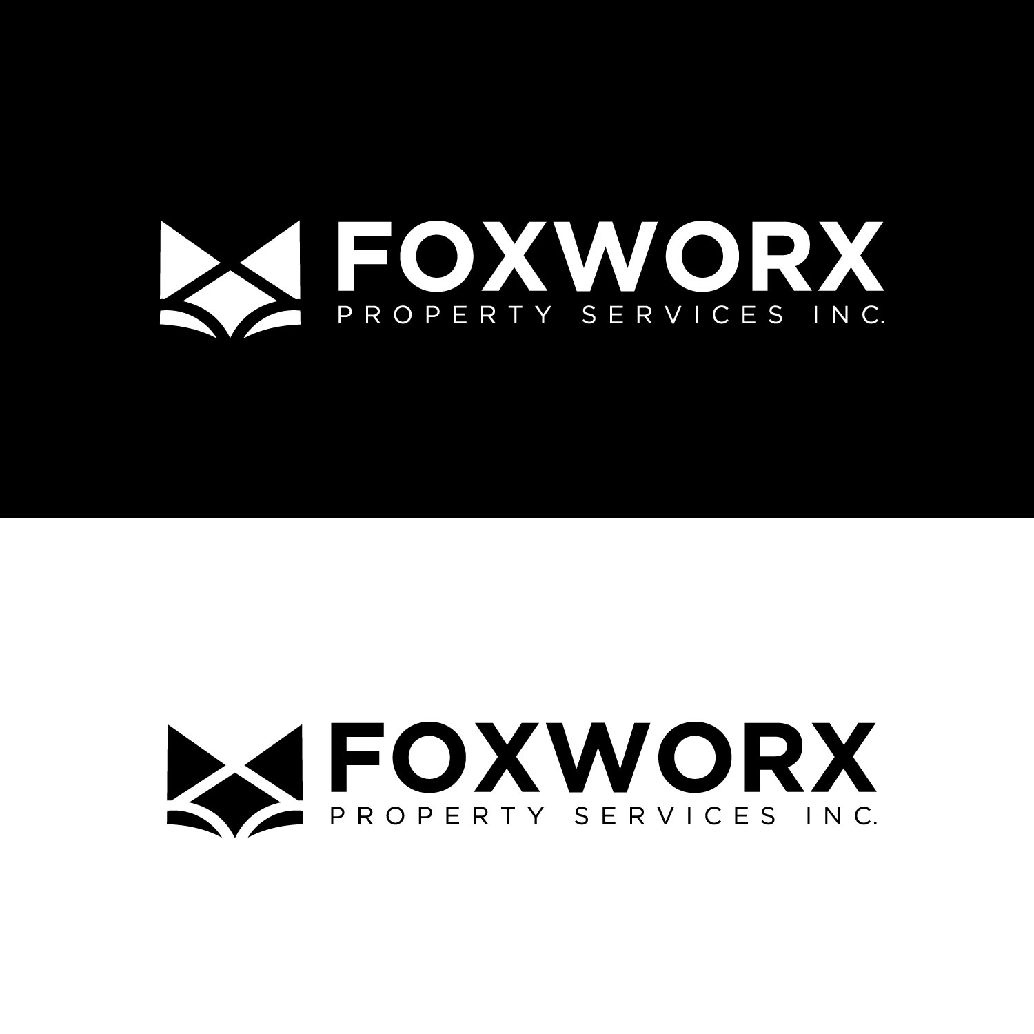 Logo-Design von concepts für Foxworx Propery Services Inc. | Design #15171646