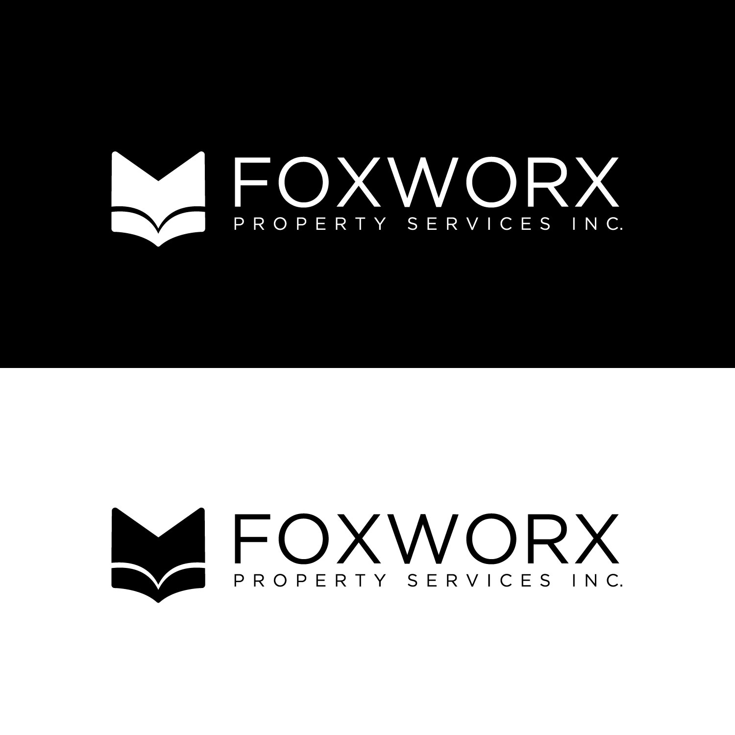 Logo Design by concepts for Foxworx Propery Services Inc. | Design #15178018