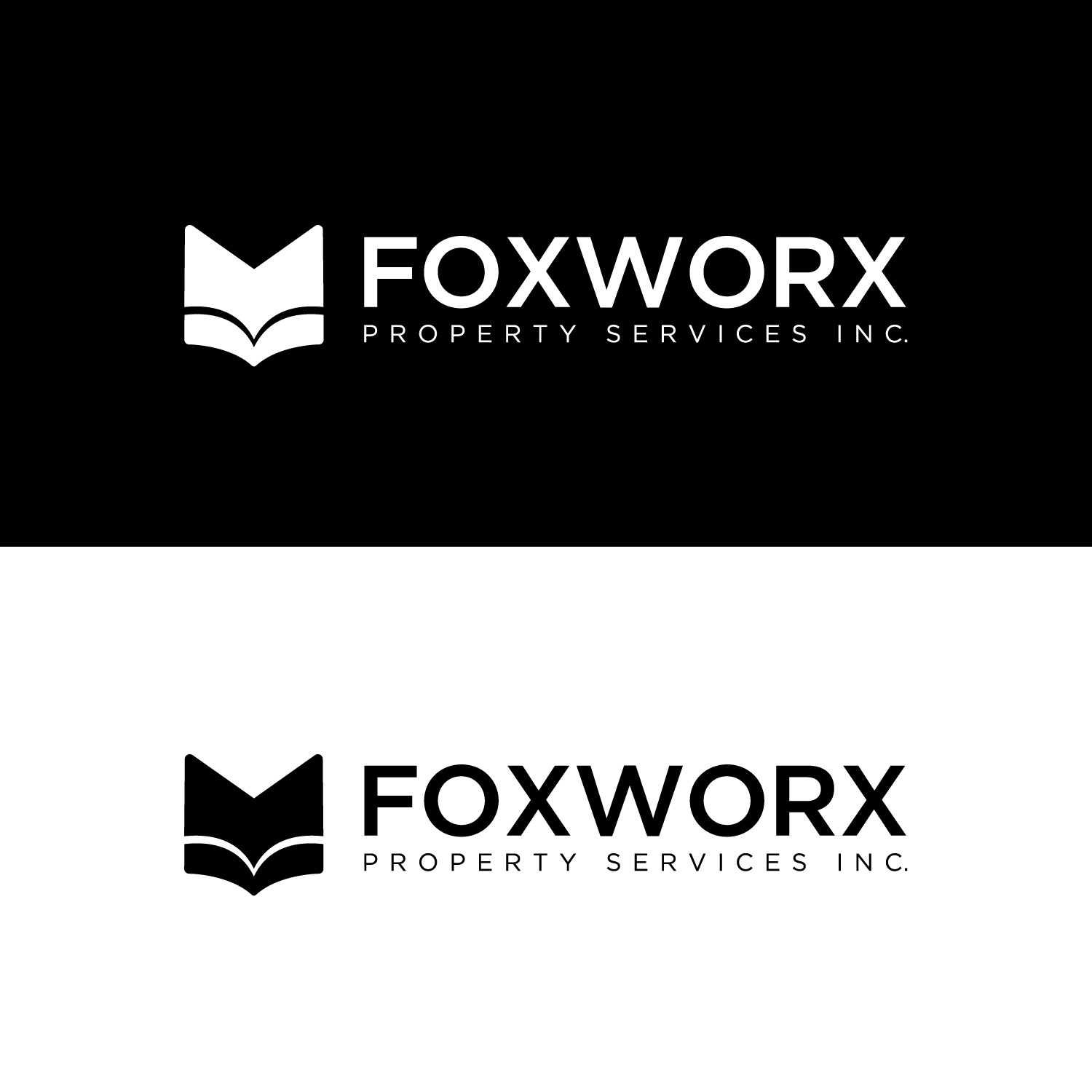 Logo-Design von concepts für Foxworx Propery Services Inc. | Design #15178019