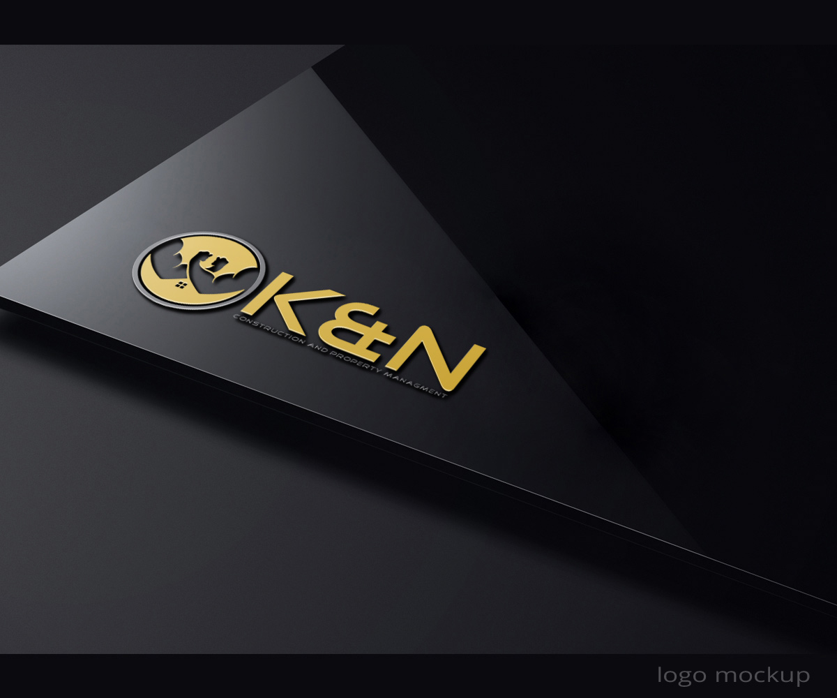 Logo Design by zebronicgraphic for K&N construction and property manegment  | Design #15096412