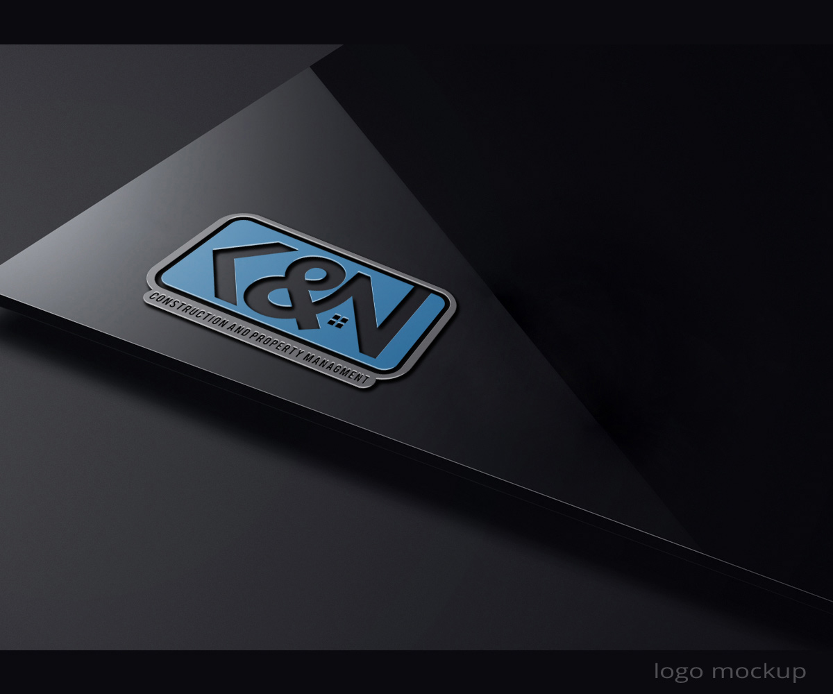 Logo Design by zebronicgraphic for K&N construction and property manegment  | Design #15096419